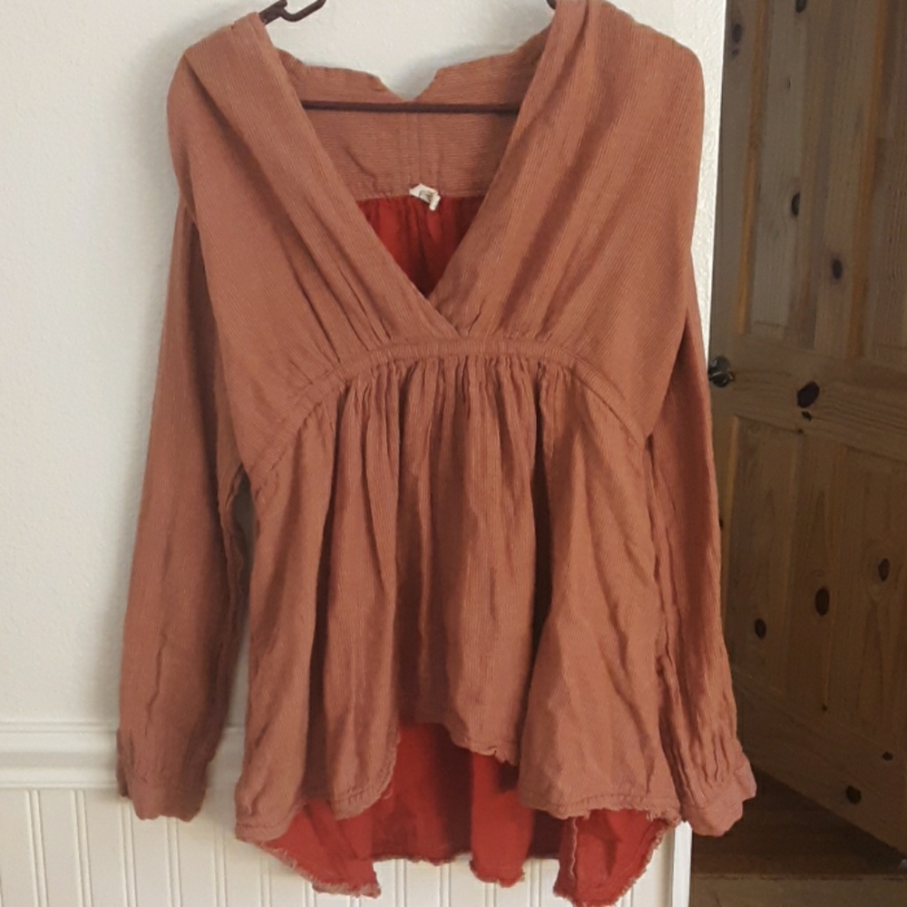 Free People Babydoll Top
